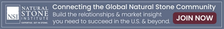 Natural Stone Institute banner ad
