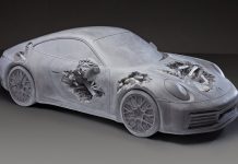 Daniel Arsham’s post-apocalyptic Porsche