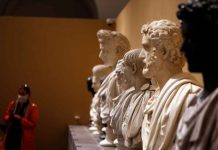 Torlonia Collection of ancient marbles displayed in Rome