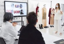 Il marmo di Carrara debutta come elemento fashion della MFW con la collezione di Sara Vannucchi