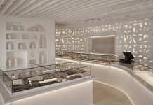 The shocking marble pastry shop in Paros that looks like a museum of ancient sculptures
