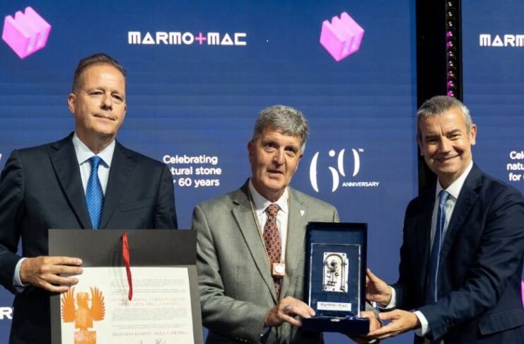 Natural Stone Institute at Marmomac — Major Honors, Strategic Alliances, and Historic Award for CEO Jim Hieb